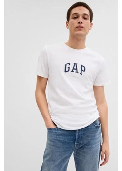 t-shirt męski gap 570044 biały ze sklepu Royal Shop w kategorii T-shirty męskie - zdjęcie 168858904