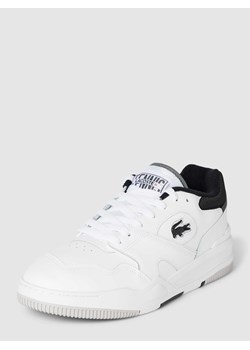 Sneakersy skórzane z detalami z logo model ‘LINESHOT’ ze sklepu Peek&Cloppenburg  w kategorii Buty sportowe męskie - zdjęcie 168859482