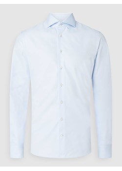Koszula biznesowa o kroju regular fit z diagonalu ze sklepu Peek&Cloppenburg  w kategorii Koszule męskie - zdjęcie 168860051