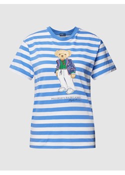 T-shirt z nadrukiem z logo ze sklepu Peek&Cloppenburg  w kategorii Bluzki damskie - zdjęcie 168860052