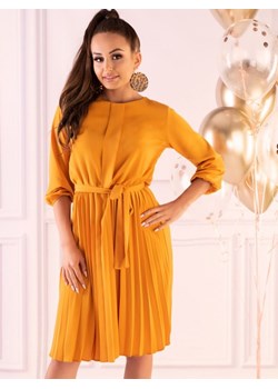 Sukienka Merribel Messina XL Żółta (5907621606435). Sukienki damskie ze sklepu Rozetka.pl w kategorii Sukienki - zdjęcie 168923230