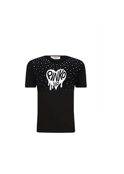 Pinko UP T-shirt | Regular Fit ze sklepu Gomez Fashion Store w kategorii Bluzki dziewczęce - zdjęcie 168926033