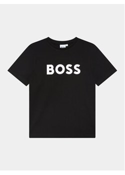 Boss T-Shirt J25P24 M Czarny Regular Fit ze sklepu MODIVO w kategorii T-shirty chłopięce - zdjęcie 168927612