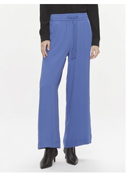 Marella Spodnie materiałowe Ribelle 2413131134 Niebieski Regular Fit ze sklepu MODIVO w kategorii Spodnie damskie - zdjęcie 168927714