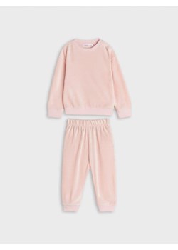 Sinsay - Komplet: bluza i spodnie - różowy ze sklepu Sinsay w kategorii Dresy dla niemowlaka - zdjęcie 168931273