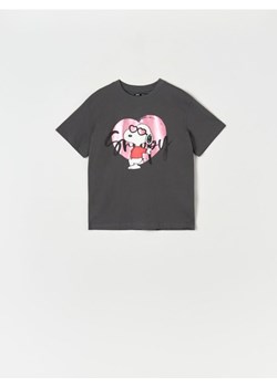 Sinsay - Koszulka Snoopy - szary ze sklepu Sinsay w kategorii Bluzki damskie - zdjęcie 168931294