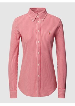 Bluzka koszulowa ze wzorem w paski ze sklepu Peek&Cloppenburg  w kategorii Koszule damskie - zdjęcie 168933494