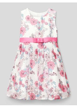 Sukienka z tasiemką w talii i kwiatowym wzorem ze sklepu Peek&Cloppenburg  w kategorii Sukienki dziewczęce - zdjęcie 168937122