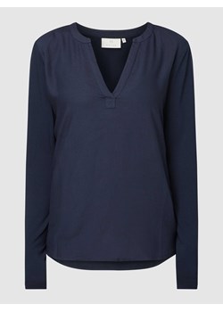 Bluzka z długim rękawem z wiskozy model ‘Calina’ ze sklepu Peek&Cloppenburg  w kategorii Bluzki damskie - zdjęcie 168937222