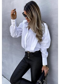 Koszula LORINESA WHITE ze sklepu Ivet Shop w kategorii Koszule damskie - zdjęcie 168939950