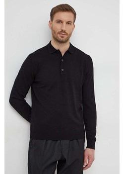 Sisley sweter męski kolor czarny lekki ze sklepu ANSWEAR.com w kategorii Swetry męskie - zdjęcie 168940310