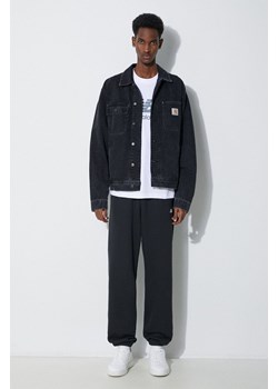 New Balance spodnie dresowe Essentials French Terry Jogger kolor czarny gładkie MP41519BK ze sklepu PRM w kategorii Spodnie męskie - zdjęcie 168957244