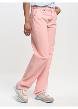 Spodnie jeans damskie różowe Meg 601 ze sklepu Big Star w kategorii Jeansy damskie - zdjęcie 168957433