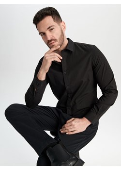 Sinsay - Koszula slim fit - czarny ze sklepu Sinsay w kategorii Koszule męskie - zdjęcie 168958400