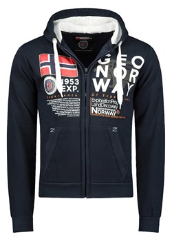 Geographical Norway Bluza &quot;Gasado&quot; w kolorze granatowym ze sklepu Limango Polska w kategorii Bluzy męskie - zdjęcie 168958941