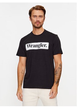 Wrangler T-Shirt 112341132 Czarny Regular Fit ze sklepu MODIVO w kategorii T-shirty męskie - zdjęcie 168959842