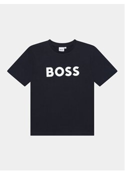 Boss T-Shirt J25P24 D Granatowy Regular Fit ze sklepu MODIVO w kategorii T-shirty chłopięce - zdjęcie 168960143