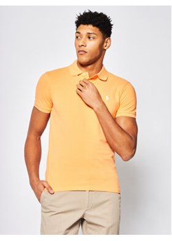 Polo Ralph Lauren Polo Core Replen 710795080 Pomarańczowy Slim Fit ze sklepu MODIVO w kategorii T-shirty męskie - zdjęcie 168960313