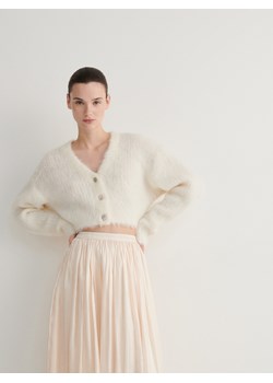 Reserved - Sweter z alpaką - biały ze sklepu Reserved w kategorii Swetry damskie - zdjęcie 168962351