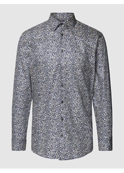 Koszula casualowa o kroju slim fit we wzory na całej powierzchni ze sklepu Peek&Cloppenburg  w kategorii Koszule męskie - zdjęcie 168962740