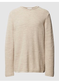 Sweter z dzianiny z efektem melanżu model ‘TOLAA’ ze sklepu Peek&Cloppenburg  w kategorii Swetry męskie - zdjęcie 168963001