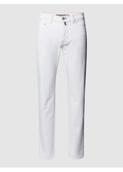 Jeansy o kroju tapered fit z 5 kieszeniami model ‘Lyon’ ze sklepu Peek&Cloppenburg  w kategorii Jeansy męskie - zdjęcie 168963050