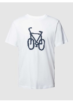 T-shirt z nadrukowanym motywem model 'JAAMES' ze sklepu Peek&Cloppenburg  w kategorii T-shirty męskie - zdjęcie 168963080