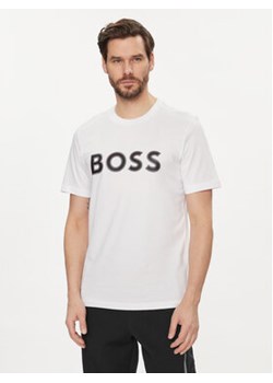 Boss T-Shirt Tee 1 50506344 Biały Regular Fit ze sklepu MODIVO w kategorii T-shirty męskie - zdjęcie 168973780