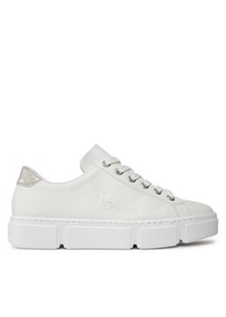 Rieker Sneakersy N59W1-80 Biały ze sklepu MODIVO w kategorii Trampki damskie - zdjęcie 168973823