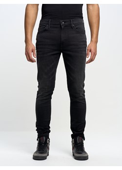 Spodnie jeans męskie czarne Terry Carrot 956 ze sklepu Big Star w kategorii Jeansy męskie - zdjęcie 168974950