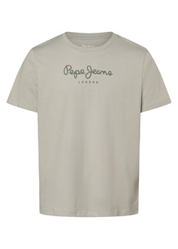 Pepe Jeans Koszulka męska - Eggo N Mężczyźni Bawełna seledynowy nadruk ze sklepu vangraaf w kategorii T-shirty męskie - zdjęcie 168975114
