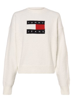 Tommy Jeans Sweter damski Kobiety écru jednolity ze sklepu vangraaf w kategorii Swetry damskie - zdjęcie 168975180