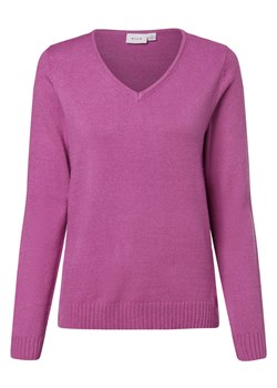 Vila Sweter damski - VIRil Kobiety purpurowy jednolity ze sklepu vangraaf w kategorii Swetry damskie - zdjęcie 168975242