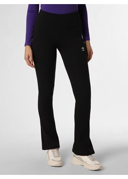 adidas Originals Spodnie Kobiety Bawełna czarny jednolity ze sklepu vangraaf w kategorii Spodnie damskie - zdjęcie 168975250