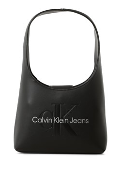Calvin Klein Jeans Torebka damska Kobiety Sztuczna skóra czarny jednolity ze sklepu vangraaf w kategorii Listonoszki - zdjęcie 168975263