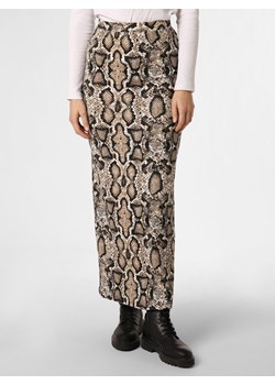 Noisy May Spódnica damska - NMPasa Kobiety Bawełna beżowy wzorzysty ze sklepu vangraaf w kategorii Spódnice - zdjęcie 168975304