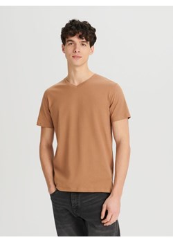 Sinsay - Koszulka - brązowy ze sklepu Sinsay w kategorii T-shirty męskie - zdjęcie 168977110