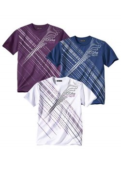 Zestaw 3 koszulek Sportmen ze sklepu Atlas For Men w kategorii T-shirty męskie - zdjęcie 168977882