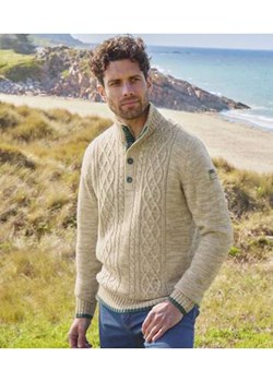 Sweter z wykładanym kołnierzem Country Man ze sklepu Atlas For Men w kategorii Swetry męskie - zdjęcie 168977893