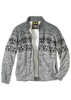Trykotowa bluza podszyta kożuszkiem sherpa Montana ze sklepu Atlas For Men w kategorii Bluzy męskie - zdjęcie 168977902