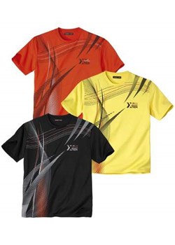 Zestaw 3 koszulek Active Sport ze sklepu Atlas For Men w kategorii T-shirty męskie - zdjęcie 168977951