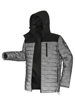 Dwukolorowa, pikowana kurtka z odpinanym kapturem Snow ze sklepu Atlas For Men w kategorii Kurtki męskie - zdjęcie 168977961