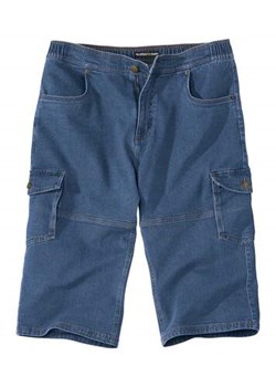 Wygodne jeansowe bojówki ¾ ze stretchem ze sklepu Atlas For Men w kategorii Jeansy męskie - zdjęcie 168978113