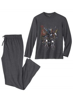 Dżersejowa piżama Biker ze sklepu Atlas For Men w kategorii Piżamy męskie - zdjęcie 168978293