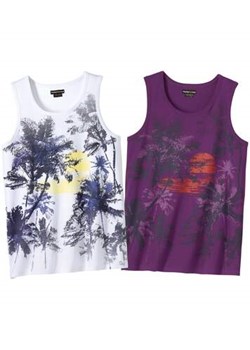 Zestaw 2 koszulek bez rękawów Pacific Sunset ze sklepu Atlas For Men w kategorii T-shirty męskie - zdjęcie 168978323