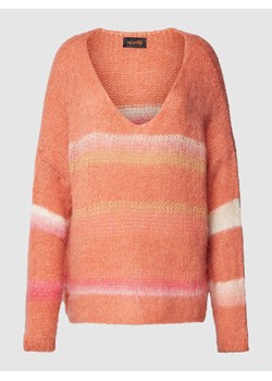 Sweter z dzianiny w paski ze sklepu Peek&Cloppenburg  w kategorii Swetry damskie - zdjęcie 168979952