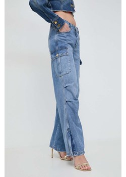 Liu Jo jeansy damskie kolor niebieski ze sklepu ANSWEAR.com w kategorii Jeansy damskie - zdjęcie 168982432
