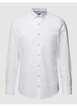 Koszula biznesowa o kroju body fit z kołnierzykiem typu kent  model ‘New York'’ ze sklepu Peek&Cloppenburg  w kategorii Koszule męskie - zdjęcie 168983330