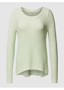 Sweter z dzianiny z okrągłym dekoltem model ‘GEENA’ ze sklepu Peek&Cloppenburg  w kategorii Swetry damskie - zdjęcie 168983393