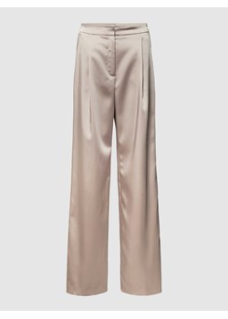 Spodnie z lamowaną kieszenią z tyłu ze sklepu Peek&Cloppenburg  w kategorii Spodnie damskie - zdjęcie 168983463